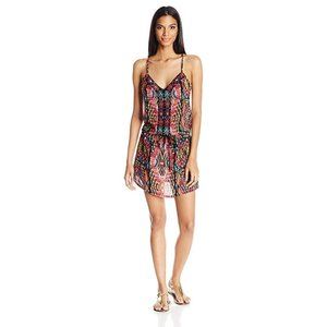 Nanette Lepore Mayan Mosaic Short Dress Cover Up